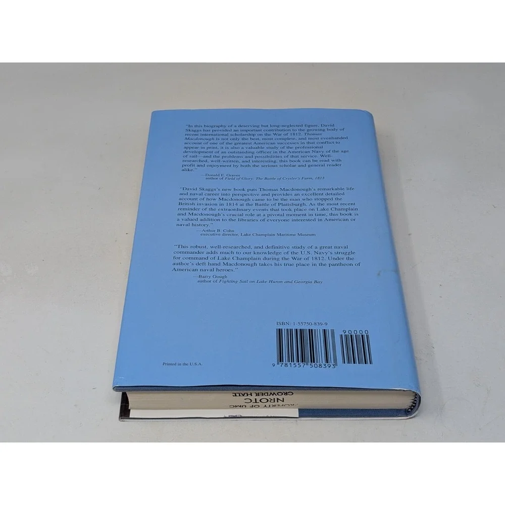 Thomas Mcdonough Master Of Command In‎ The Early US Navy By David Curtis Skaggs